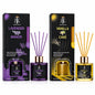 ZTG Reed Diffuser Set 2 Pack Lavender Manor & Vanilla Cake 50mL Each - Lumi and Leo