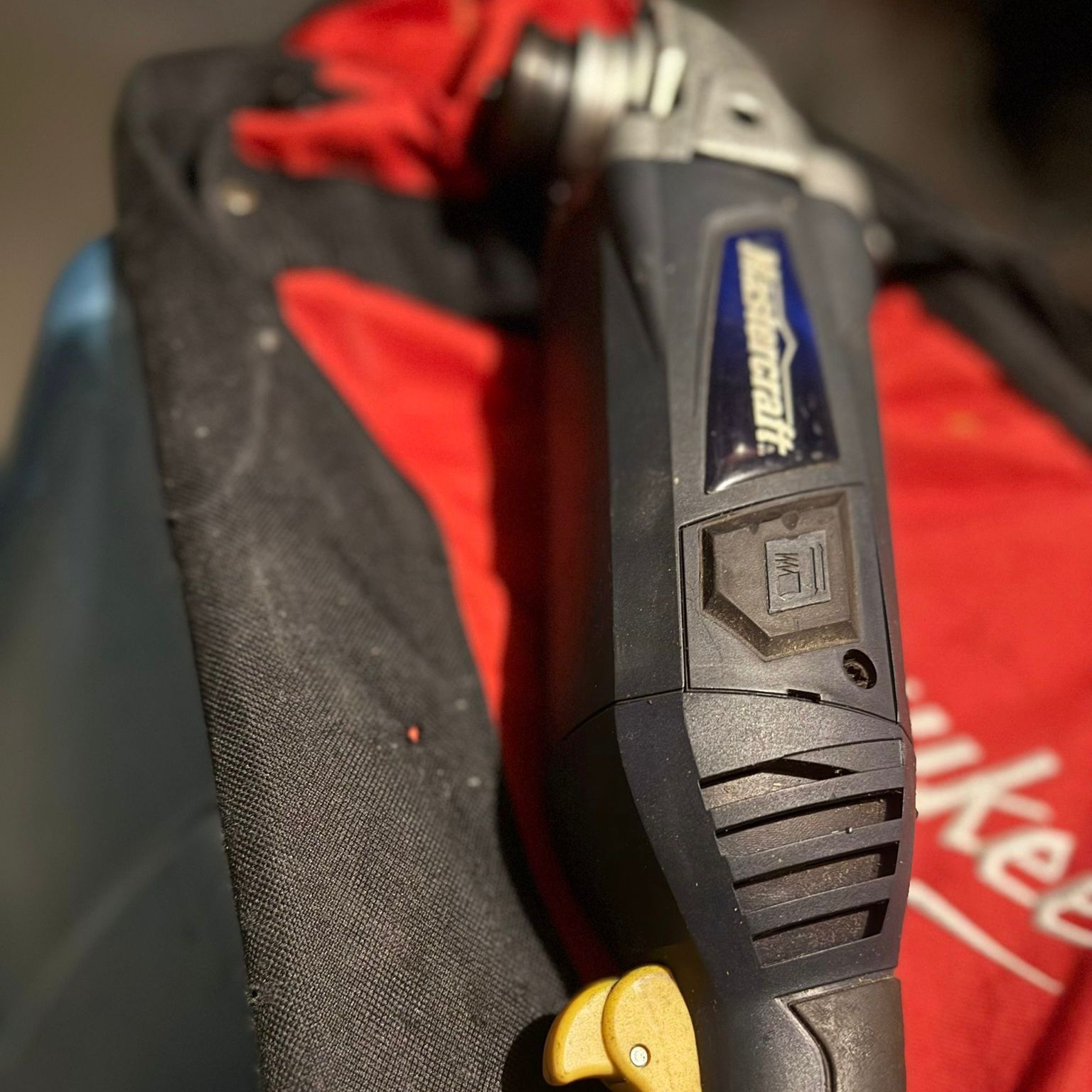TESTED & WORKING Mastercraft 4-1/2” Angle Grinder – Heavy Duty Corded Tool