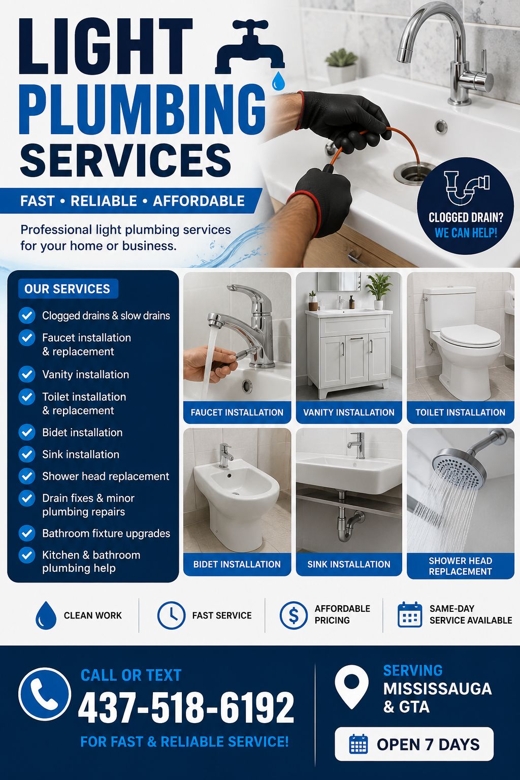 Light Plumbing Services