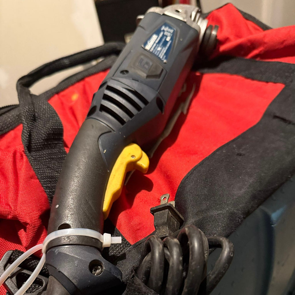 TESTED & WORKING Mastercraft 4-1/2” Angle Grinder – Heavy Duty Corded Tool