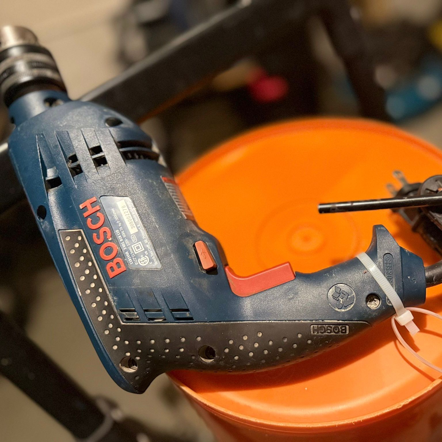 TESTED & WORKING BOSCH PROFESSIONAL 1/2” CORDED DRILL