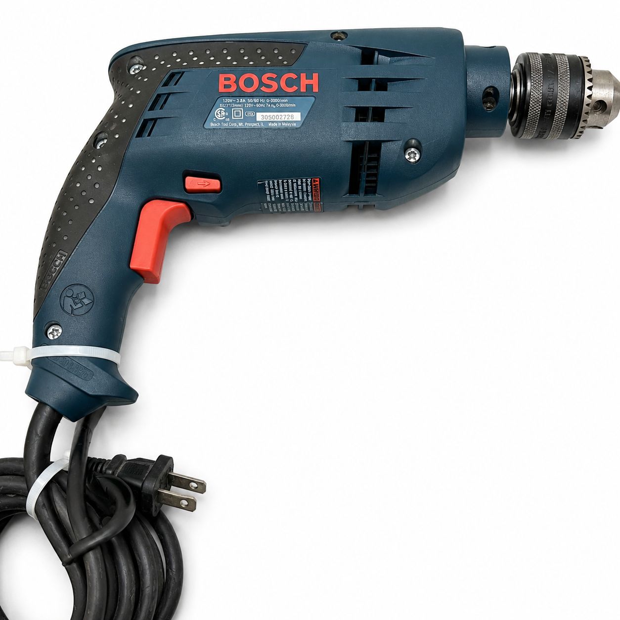 TESTED & WORKING BOSCH PROFESSIONAL 1/2” CORDED DRILL
