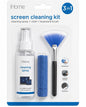 iHome 3-in-1 Screen Cleaning Kit Spray Cloth Keyboard Brush LCD Phone Cleaner - Lumi and Leo