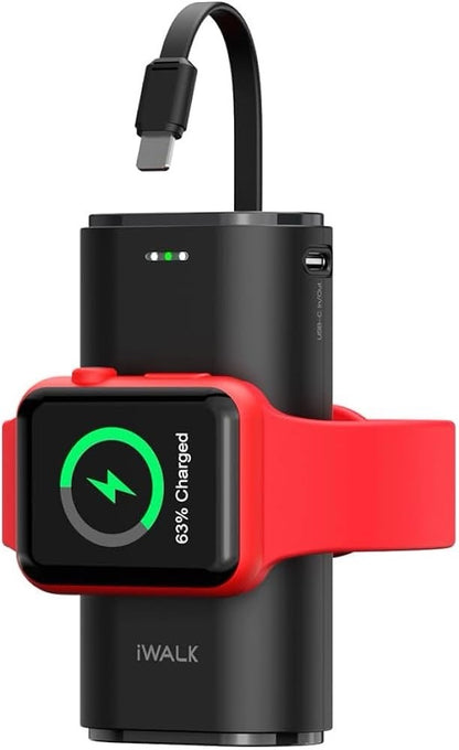 iwalk 9000mAh charger for apple watch and iPhone - Lumi and Leo