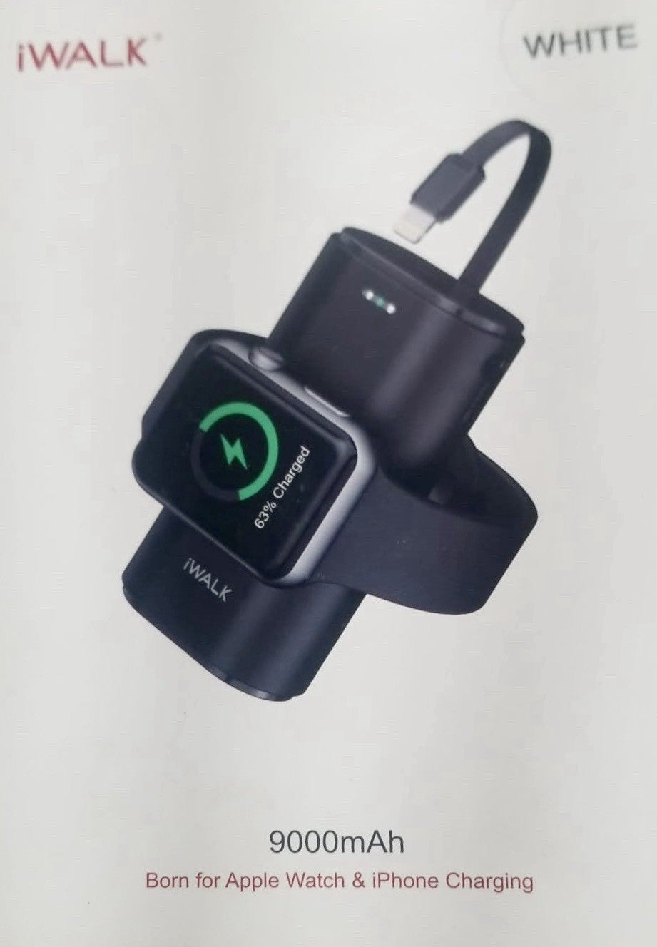 iwalk 9000mAh charger for apple watch and iPhone - Lumi and Leo