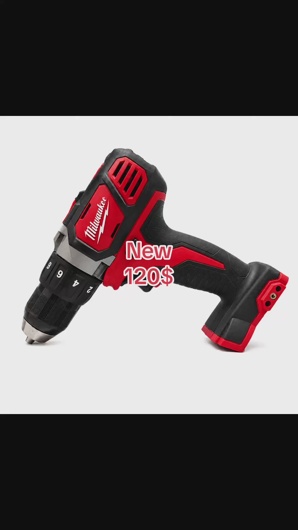 MILWAUKEE M18 1/2” COMPACT DRILL/DRIVER