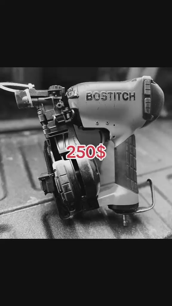 Used & Tested- BOSTITCH PROFESSIONAL ROOFING NAILER