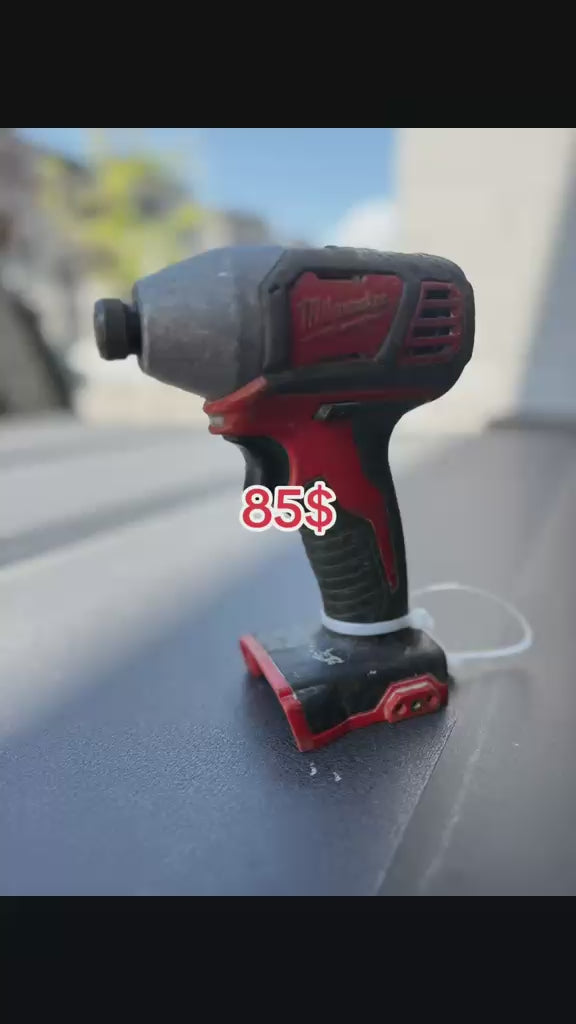 Used & Tested-MILWAUKEE M18 IMPACT DRIVER – TOOL ONLY